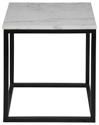 Shop with afterpay on eligible items. 18 T Set Of 2 Square Side Table Solid Quartz Stone Top Black Metal Base Modern Industrial Side Tables And End Tables By Noble Origins Home Houzz