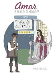 El Amor En Tiempos De Whatsapp Funny Comics Funny Memes Spanish Humor