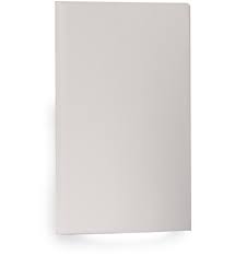 Brushed Nickel WAC Lighting WL-LED210-C-BN LED Vertical Scoop Step and Wall  Light 120V