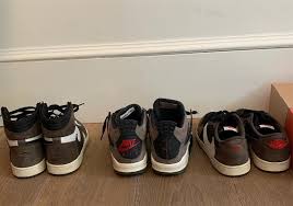 Ilustración del jordan 1 en colaboración con travis scott. Travis Scott Jordan 1 Wallpapers Wallpaper Cave