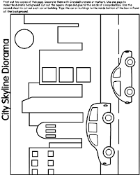 Get new scrapbooking products and trendy paper crafting supplies here. City Skyline Diorama Coloring Page Crayola Com