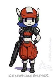 With that, the ending will play, and the credits will roll. Cave Story Surface Soldier Character Design Character Art Game Character Design