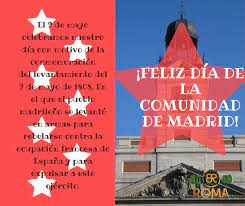 Bingo Roma Feliz Dia De La Comunidad De Madrid A Tod S Facebook