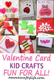 I don't know exactly what valentine's day is going to look like for our family this year, but i'm still determined to make it fun. Make A Fun Valentine S Day Card Crafts For Kids In 2020 Preschool Valentine Cards Valentine S Cards For Kids Valentine Card Crafts
