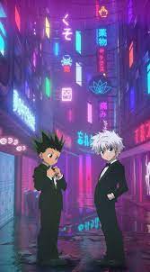 L'anime et le manga hunter × hunter propose de nombreux personnages créés par yoshihiro togashi. Epingle Par Wolfie Lycan Sur Hxh Fond D Ecran Dessin Fond D Ecran Telephone Art Anime