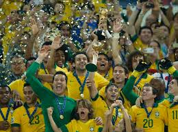 A sede para a copa seguinte foi escolhida logo em seguida: Copa Das Confederacoes 2013 Brasil Campeao Surto Olimpico