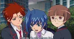 Aichi And Naoki Anime Vanguard Cardfight Vanguard