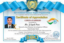 This certificate features an image of the metal plate on the rover. Facebook