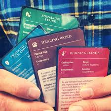 If a spell is on a character's spell list he can use any wand or scroll which contains that spell. Dnd 5e Custom Sorcerrer Spell Cards Toys Games Role Playing Games Kromasol Com