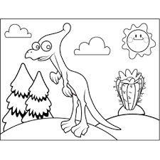 Copy and paste it, adding a note of your own, into your blog, a web page, forums, a blog comment, your facebook account, or anywhere that someone would find this page valuable. Parasaurolophus Coloring Page