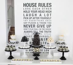Black And White 40th Birthday Party Ideas Bn Black Book Of Parties Black And White Dessert Table White Dessert Tables White Desserts Dessert Table Birthday