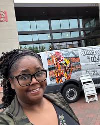 I'd like to thank everyone for your support at the Paristown Fall Art  Festival❤️. I'd also like to thank @jkadamo1 for all the help this morning  to get me set up ❤️! #