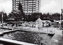 rotterdam hillegersberg openlucht zwembad t zwarte plasje rotterdam nederland holland