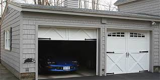 As mentioned above we recommend 7'6 or 8'0' wide as a minimum for single garages and 14'0 on a double garage and this is the maximum width for most up and over doors anyway. Understanding Common Garage Door Sizes Action Garage Door