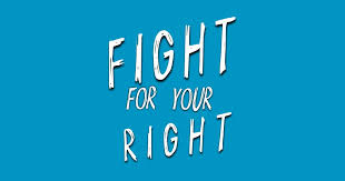 Fight For Your Right Sticker Street Art Sticker Store Sticker Storage
