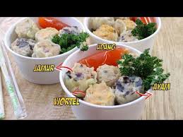 When shopping for fresh produce or meats, be certain to take the time to ensure that the texture, colors, and quality of the food you buy is the best in the batch. Full Tutorial Dimsum Siomay 4 Rasa Untuk Usaha Rumahan Youtube Resep Masakan Resep Makanan Resep