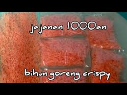 We did not find results for: Jajanan 1000an Bihun Goreng Crispy Youtube