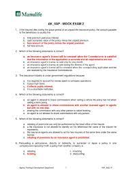 Maybe you would like to learn more about one of these? Answer Key Iiap Mock Exam 2 Pdf Life Insurance Insurance