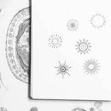 A Little Sunshine Linework Handpoked Stickandpoke Teamfineline Richmond Sundesign Tattoo Sunshine Tattoo Sun Tattoo Small Body Art Tattoos