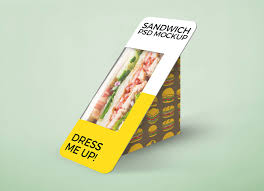 Download Free Sandwich Packaging Mockup Psd Apemockups Sandwich Packaging Sandwiches Packaging Mockup