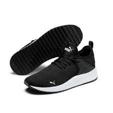 In a steel grey and peacoat, these sneakers are made with a mesh upper to keep your feet cool, while synthetic overlays add. Puma Pacer Next Cage Core Men Breathable Running Shoes Shopee Malaysia