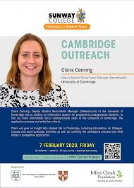 Jeffrey cheah foundation the award can be taken at malaysia. Cambridge Outreach 2020 Sunway College The Oxford Cambridge Society Malaysia