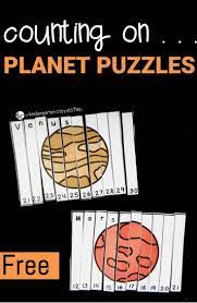 Counting On Planet Puzzles Space Classroom Space Theme Preschool Space Preschool