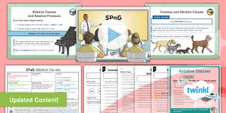 Relative clauses allow us to provide additional information without having to start a new sentence. Relative Clause Adjective Clause Lesson Plan Resources