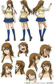 Sumiyoshi Kanako From Nyan Koi Seiyuu Shiraishi Ryoko Concept Art Characters Character Design Anime Characters