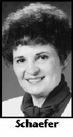 Norma Schaefer Obituary (2007)