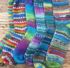 What beautiful knitting socks pattern! Knitting Patterns For 4ply Socks
