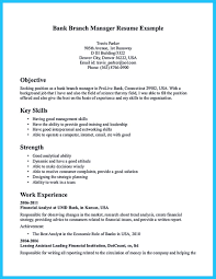 assistant branch manager resume