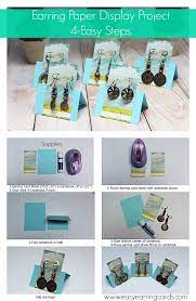 A while back i wrote a post called how to make an earring display. Create Earring Card Displays Great For Craft Shows Displays Or As Favors For Weddings Showers Or Earring Card Display Diy Jewelry Display Craft Show Displays