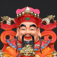 Usoway 佛像 Statue of Buddha 树脂财神像家用供奉财神爷 The God of Wealth 摆件店铺开业招财五路财神 Home  Decorations, Feng Shui Decorations Bring Good Luck, Fortune ...