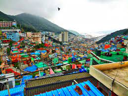 It takes 30 minutes to get to downtown from the port on shuttles (free). A Weekend In Busan South Korea