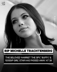 This one hurts 💔 Michelle Trachtenberg was a staple in so many of our  childhoods. Whether she was solving mysteries in 'Harriet the Spy,' chasing  her dreams in 'Ice Princess,' giving us