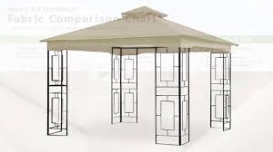 Replacement Canopy For Garden Treasures 10 X 10 Geo Gazebo Lcm1157 Youtube