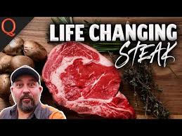 This Ribeye Steak Changed My Life Forever Ft Kosmos Q Youtube How To Cook Steak Ribeye Steak Steak