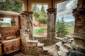 Stunning Mid Range Bathroom Design Ideas And Photos Zillow Digs Log Home Bathrooms Rustic Master Bathroom Log Home Decorating
