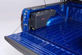 That's where truck side tool boxes shine, friend. Undercover Swingcases Sc301d Truck Accessories Truck Storage Truck Bed Storage