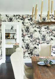 See more ideas about chair rail, wallpaper, dining room wainscoting. 18 Dining Room Wallpaper Ideas That Ll Elevate All Your Dinner Parties