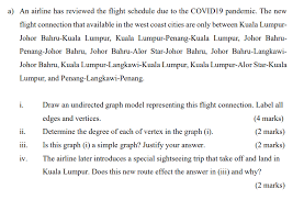 Cheap flights from johor bahru to penang. Solved A An Airline Has Reviewed The Flight Schedule Due Chegg Com
