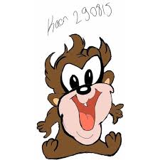 00:08:27 1,3 тыс tazmanya canavarı çizimi, tazmanya canavarı nasıl çizilir, karakter çizimi, canavar çizimi. Karikatur Ciziyorum 4 Baby Tasmanian Youtube