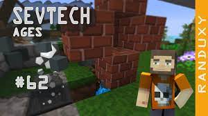 Bad kiln straight ahead in red, empty kiln to the left. Sevtech Ages Minecraft Ep 62 Stoked Kiln Stoked Cauldron With A Redstone Timer Youtube