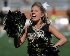 Image result for wfu cheerleader