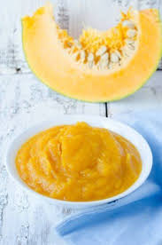 Puree De Potiron Pour Bebe 4 A 6 Mois Recette Recette Babycook Repas Pour Bebe Faits Maison Nourriture Bebe