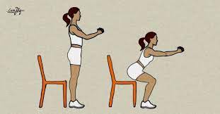 chair squats bodyweight workout weights workout body weight squat