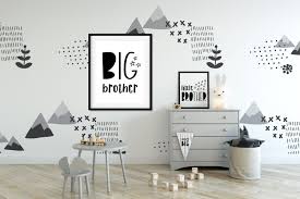 Big Brother Little Brother Wall Art Instant Download Etsy Wall Decor Bedroom Boy Room Shared Room