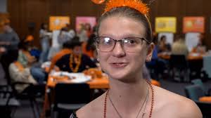 Earlier this week, members of the AACPS Student Wellness Council took part  in the Orange Frog Workshop, exploring the power of positivity and  happiness in action. They're now ready to bring those