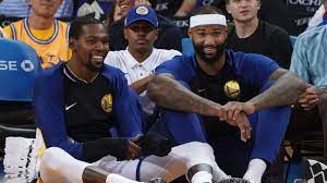 Warriors' kevin durant officially out for game 1, demarcus cousins questionable. Demarcus Cousins Kevin Durant Of Golden State Warriors Go One On One